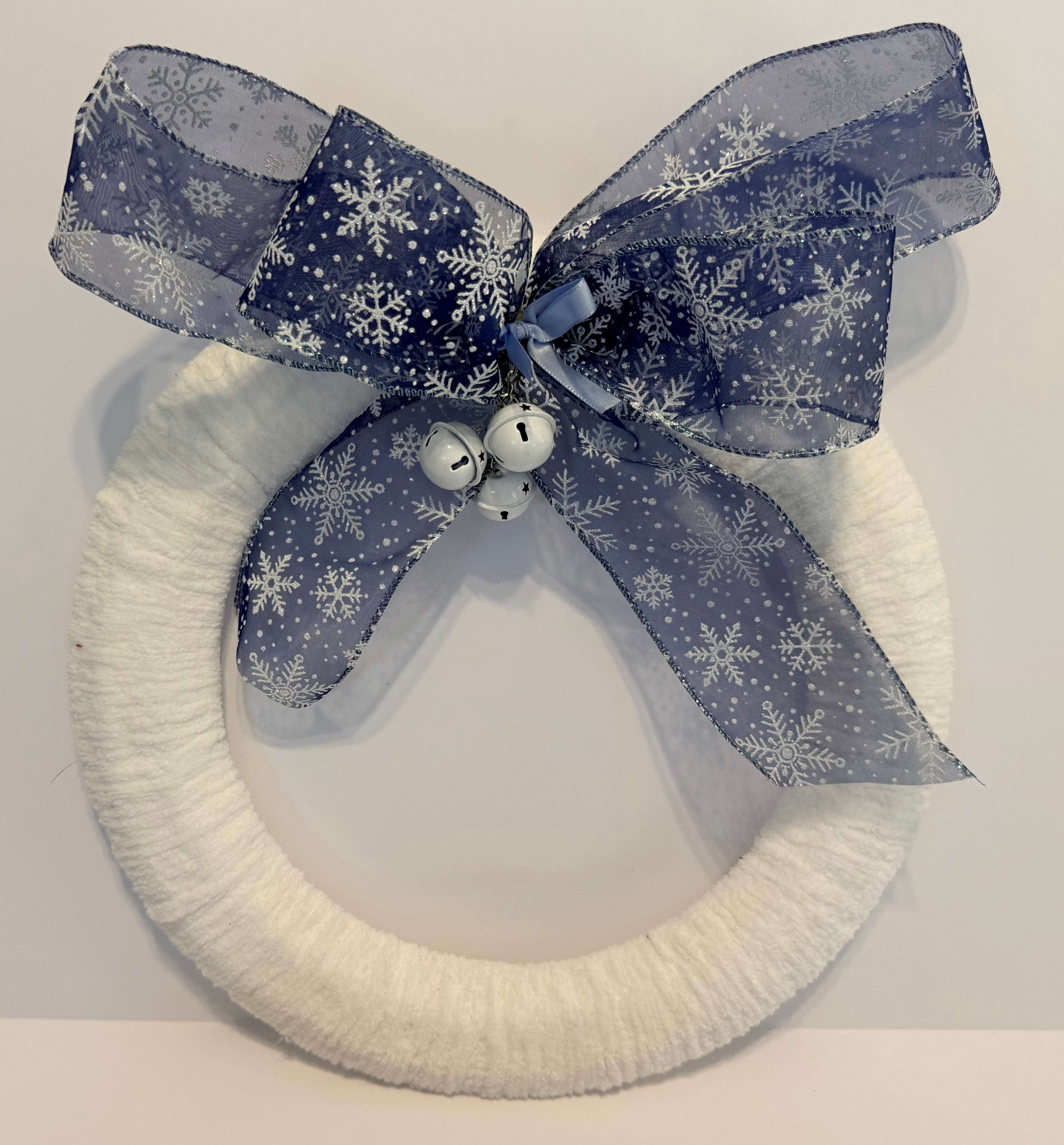 Winter white wreath