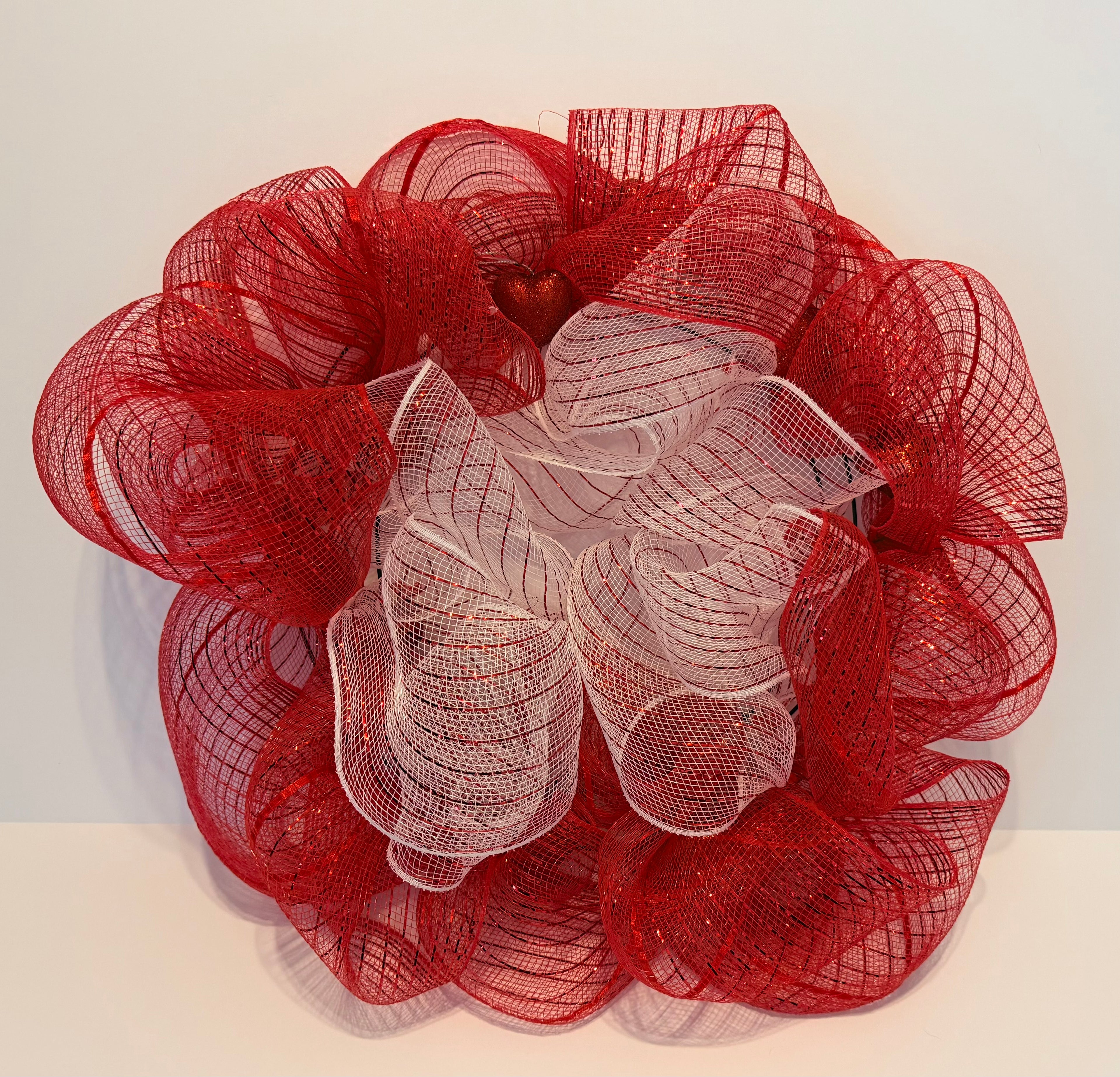 Red and White wreath
