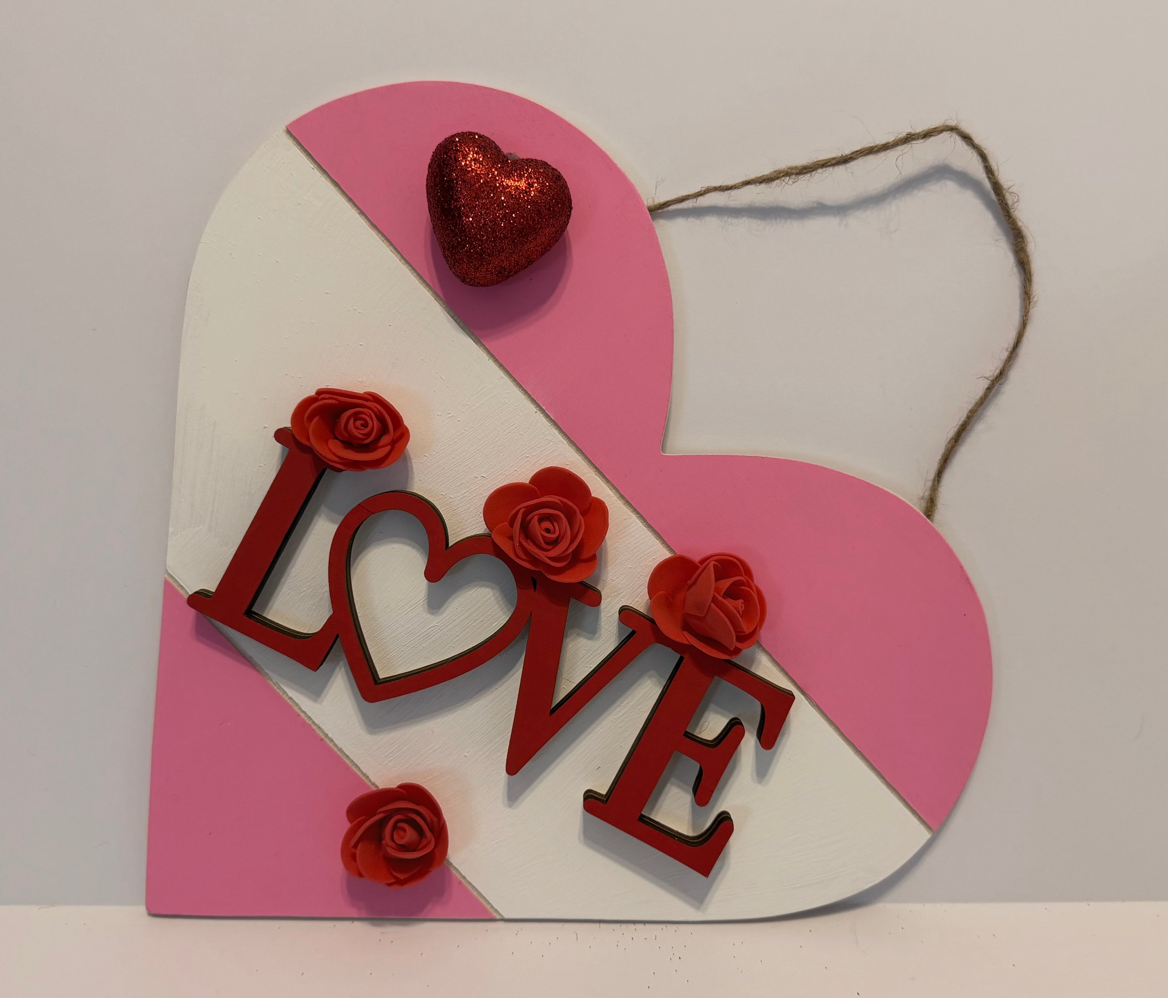 Valentines love sign