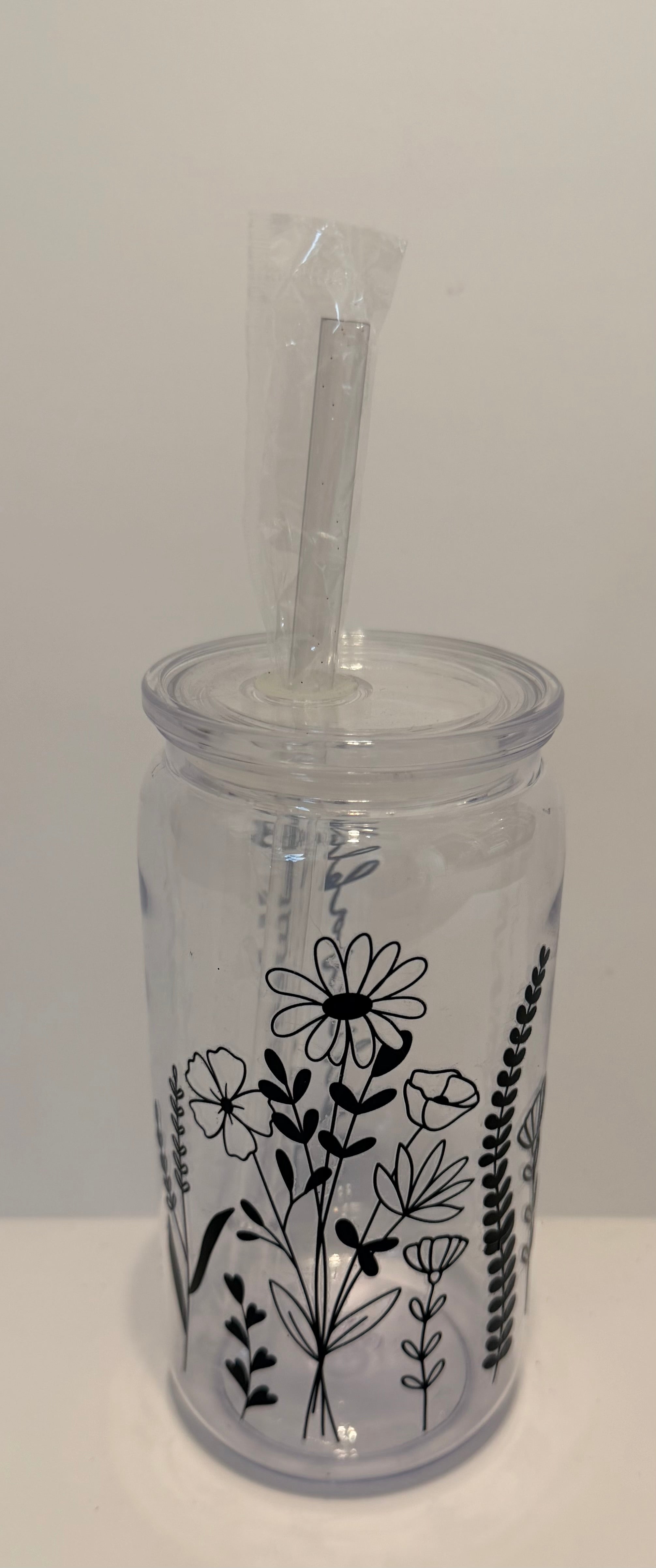 Floral Blessed tumbler