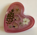 Resin hear trinket dish