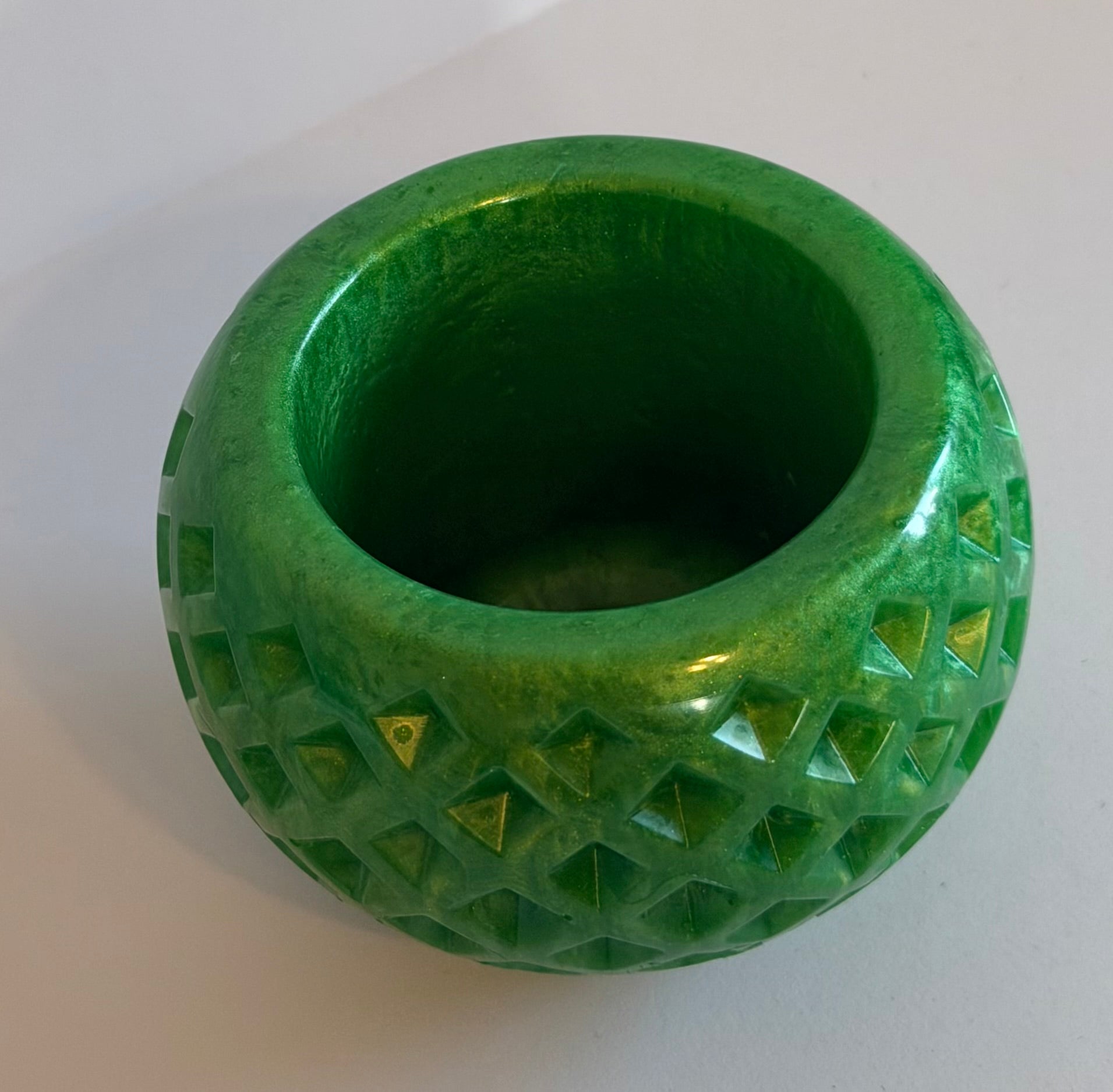 Resin tealight holders